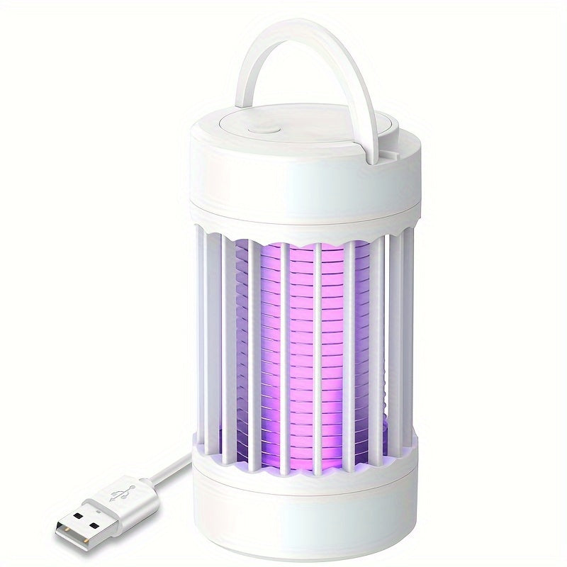 1pc Electric Mosquito Repellent Lamp - Silent, Non-Radiative, Effective Insect Catcher and Repellent for Household, Apartment, College Dorm Essentials - Pest Control, Household Gadget, Easy to Use, No Chemicals, Safe for Fami