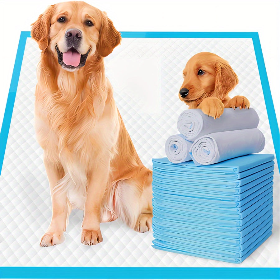100PCS Premium Disposable Training Pads - Large 22" X 22" Puppy Pee Pads - Quick Absorb, Odor Control - In - Training Pad For Dogs, Pets - Leak-Proof, Super Absorbent Layers