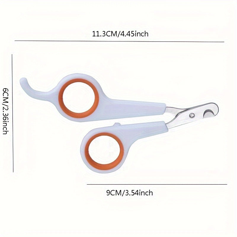 1pc Professional Pet Nail Clipper Scissors - Cats Grooming Essential for Safe and Easy Trimming, Grinding, and Shaping of Dog and Cat Paws - Durable Grooming Tool for Pet Owners