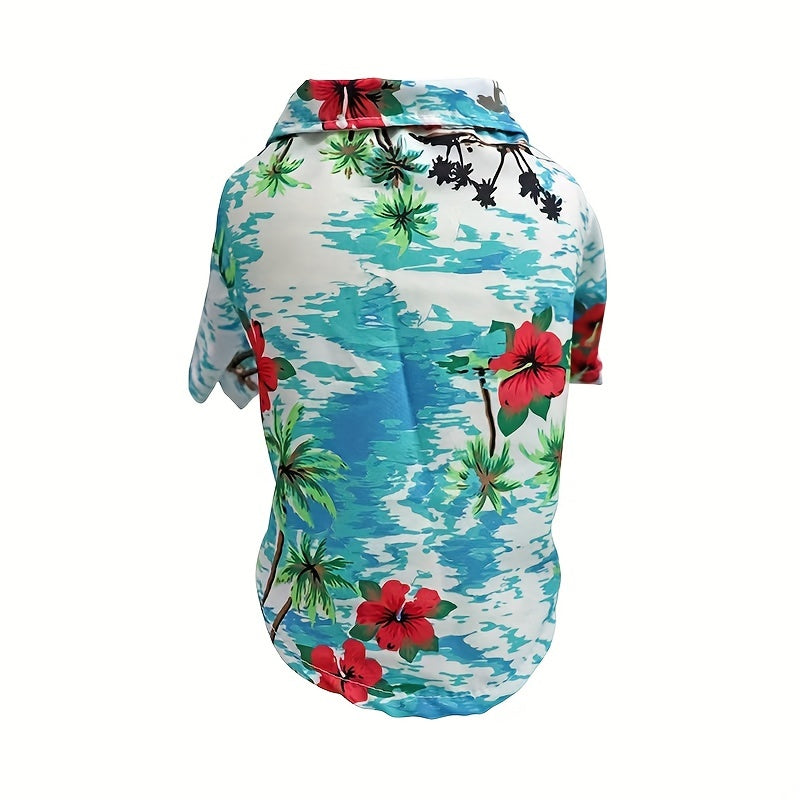 Small Breed Pet Shirt - Breathable Thin Summer Clothing for Cats and Dogs - Hand Wash Only, All-Season Wear for Spring and Autumn