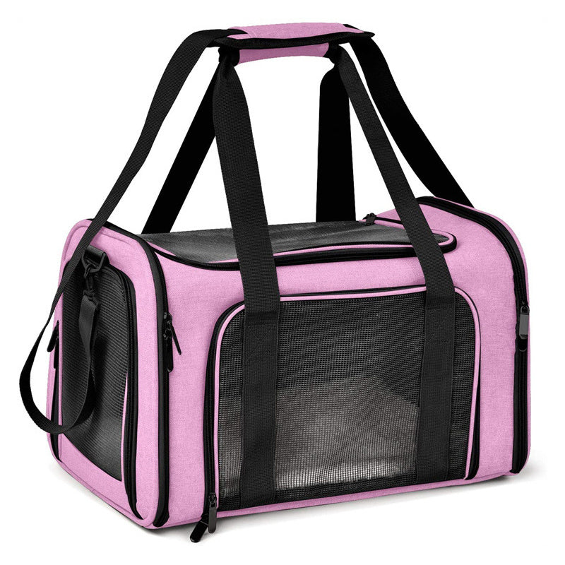 Breathable Foldable Pet Carrier - Cat Backpack Bag - Cat Bag