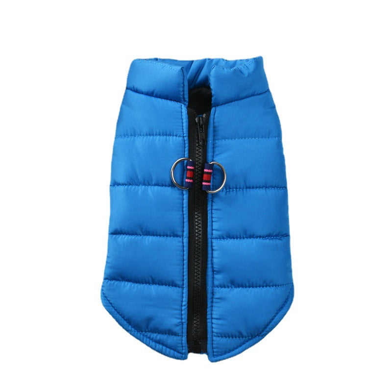1pc Waterproof Pet Jacket Winter Warm Dog Clothes For Small Dogs Puppy Cat Vest Pet Soft Coat Costume For Cold Weather Christmas Gift