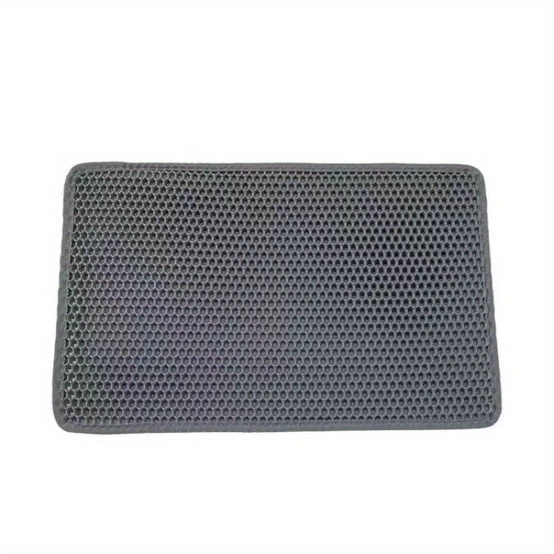 Waterproof Cat Litter Mat, Double Layer Cat Litter Box Mat With Non-slip Backing, Washable Leak Proof Pet Cleaning Mat Cat Litter Trapping Mat
