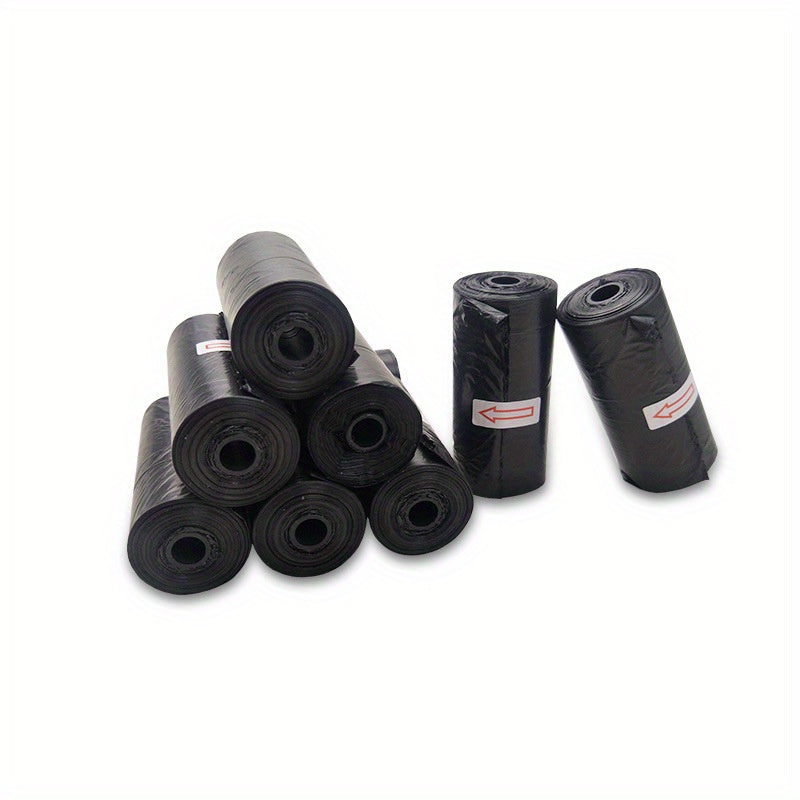 8rolls/120bags --Pet Pick-up Bags Anti-Odor Pet Garbage Bags