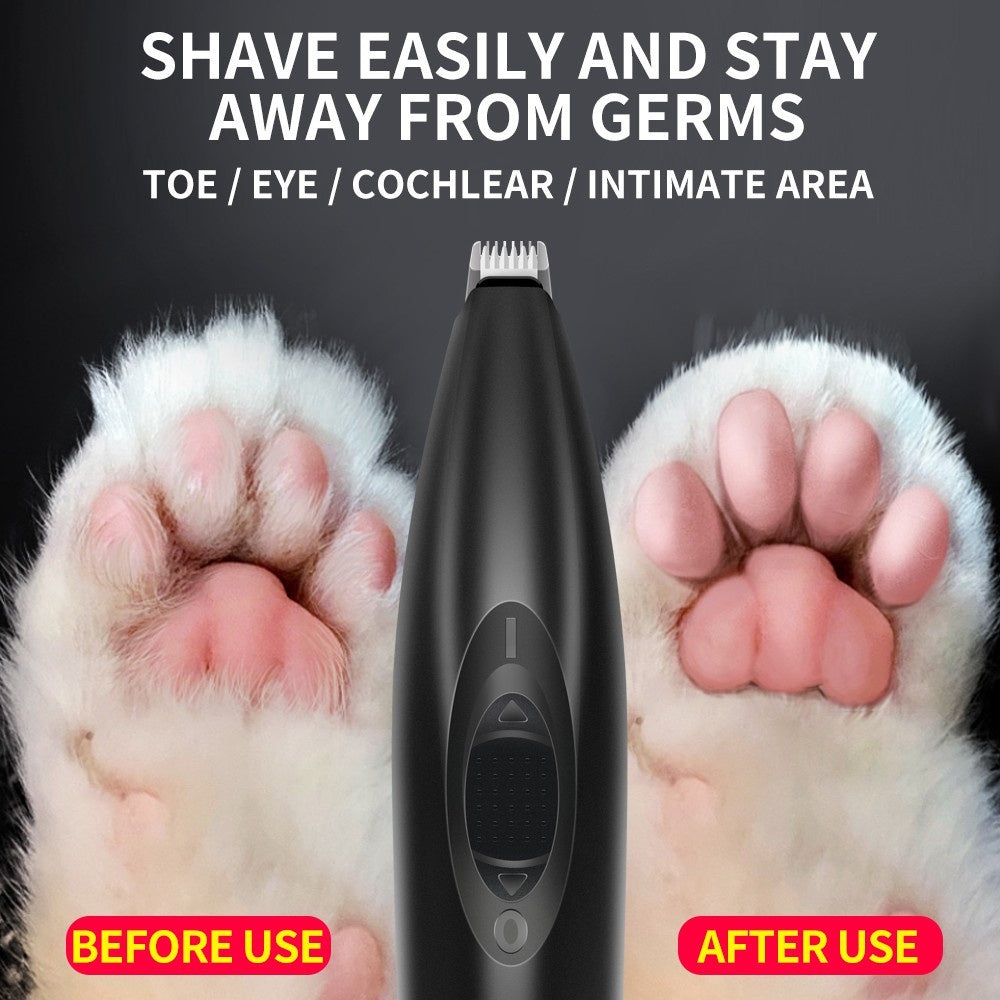 1pc Professional Pet Hair Trimmer And Nail Grooming Tool For Cats And Dogs - Quiet And Safe Clippers For Precise Cuts And Comfortable Grooming