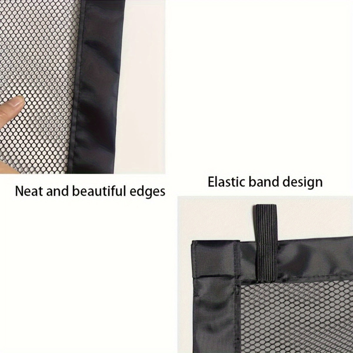 Versatile Pet Safety Gate - Expandable Mesh Pet Gate Portable Adjustable Safety Dog Gate - Indoor Outdoor Gate - Easy Install Stair Barrier for Pets