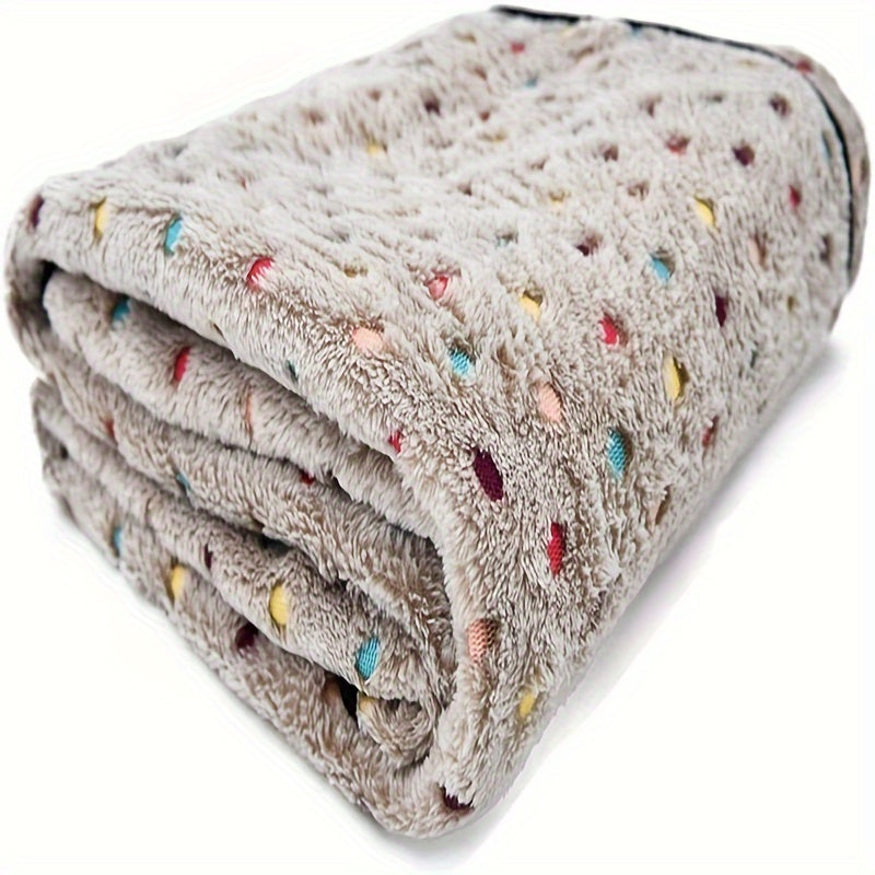 Pet Blanket Coral Velvet Flannel Dog Cat Quilt Dog Bed Mat Dog Blanket