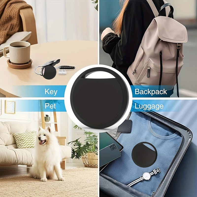4pcs GPS Smart Anti-Loss Trackers, Real-Time Tracking, No Installation Required, Suitable for Pets, Bags, Luggage, Bicycles, And Cars, Compatible with The Find My App on Ios, Worry-Free Anti-Loss.