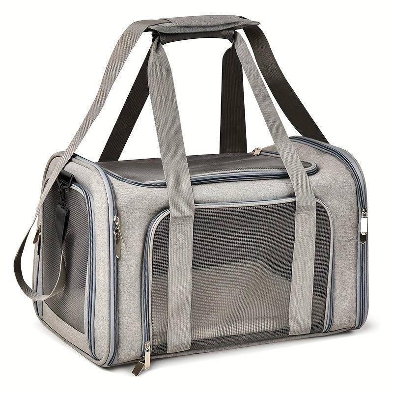 Breathable Foldable Pet Carrier - Cat Backpack Bag - Cat Bag
