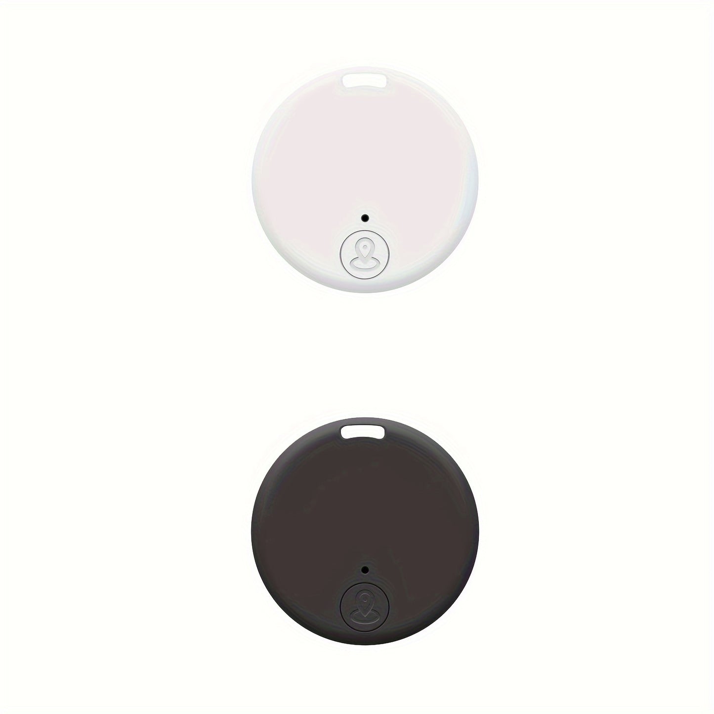 Smart Mini Tracker with Wireless & Low-Power Mode, Real-Time Location Tracking, Anti-Theft Alarm, App Control, Long Life - Compatible with Cars, Pets, Keys, Luggage, Wallet - Multi-Color Options (Black, White, Navy, Pink, Ora