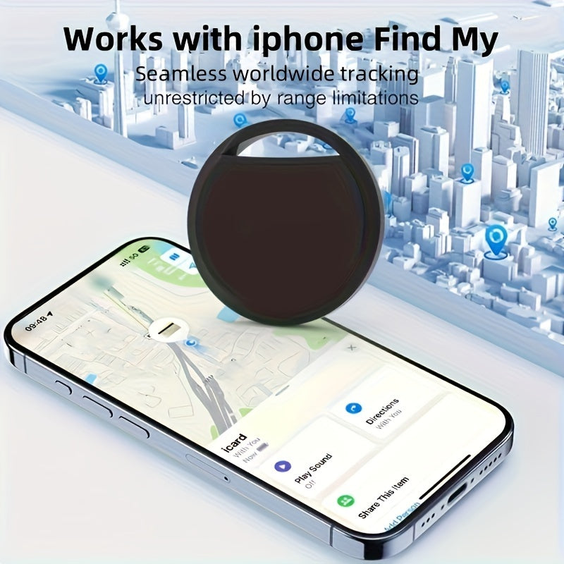 4pcs GPS Smart Anti-Loss Trackers, Real-Time Tracking, No Installation Required, Suitable for Pets, Bags, Luggage, Bicycles, And Cars, Compatible with The Find My App on Ios, Worry-Free Anti-Loss.