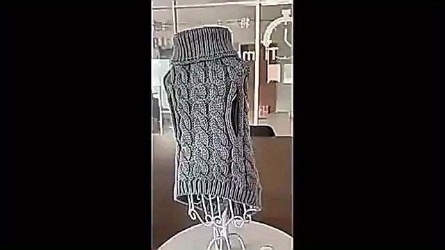 Small to Medium Breeds Cozy Knit Warm Pullover Pet Sweater for Cats & Dogs - Machine Washable