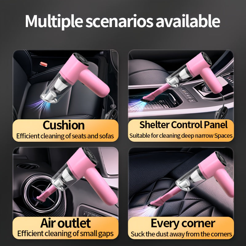 In-car vacuum car wired 12V car Powerful Handheld household hand-held small car in the power mini Dust removal,Perfect for Removing Pet Hair and Cat Hair