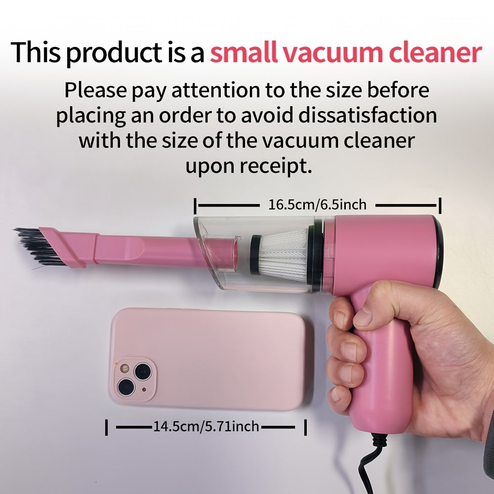 In-car vacuum car wired 12V car Powerful Handheld household hand-held small car in the power mini Dust removal,Perfect for Removing Pet Hair and Cat Hair