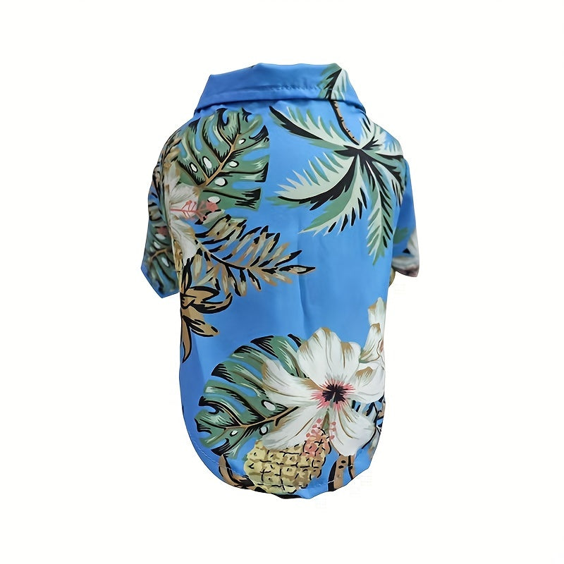 Small Breed Pet Shirt - Breathable Thin Summer Clothing for Cats and Dogs - Hand Wash Only, All-Season Wear for Spring and Autumn