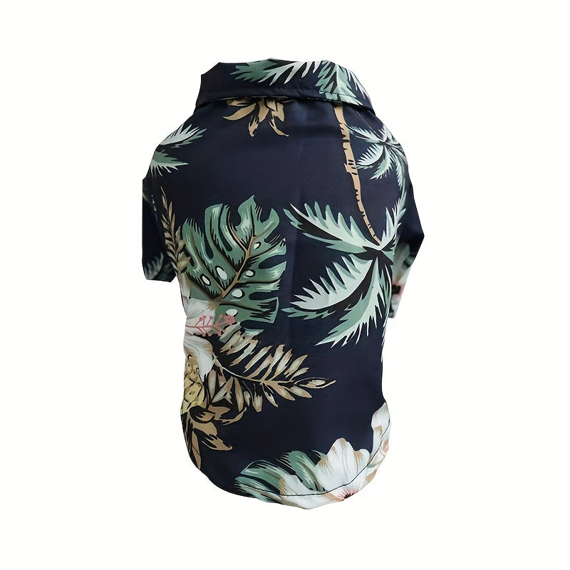 Small Breed Pet Shirt - Breathable Thin Summer Clothing for Cats and Dogs - Hand Wash Only, All-Season Wear for Spring and Autumn