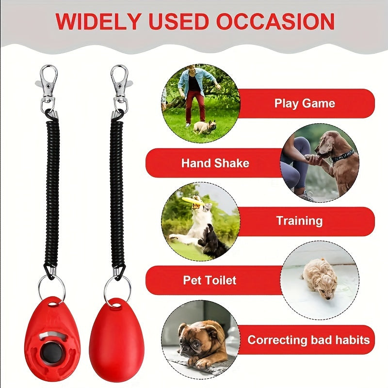 1pc Dog Training Supplies Dog Trainer Special Clicker - For Effective Pet Behavior Correction & Communication - Suitable for Dog Owners - Ideal Gift for Dog Lovers