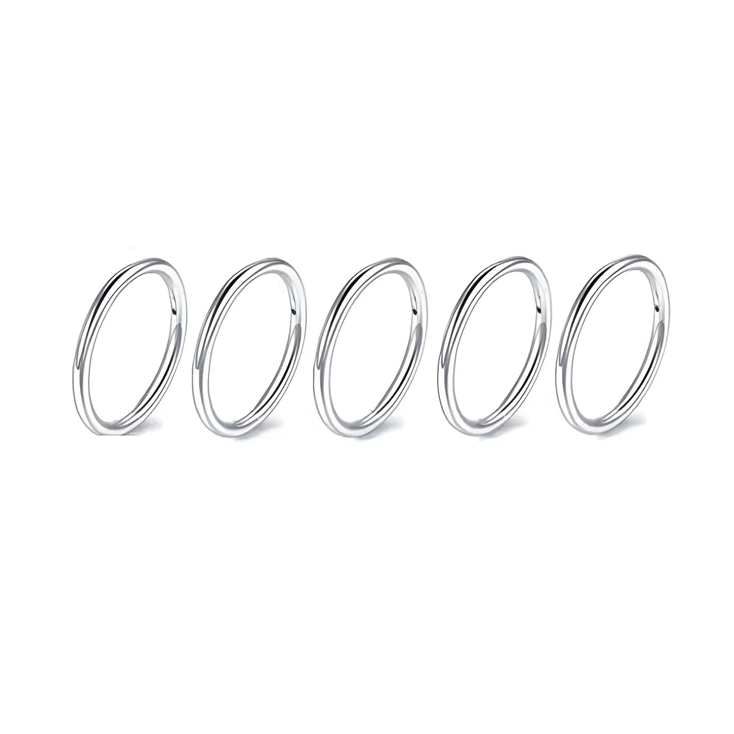 5/10Pcs 16G Nose Ring Hoop Stainless Steel Hinged Nose Rings Septum Clicker Tragus Helix Cartilage Daith Rook Earring Piercing