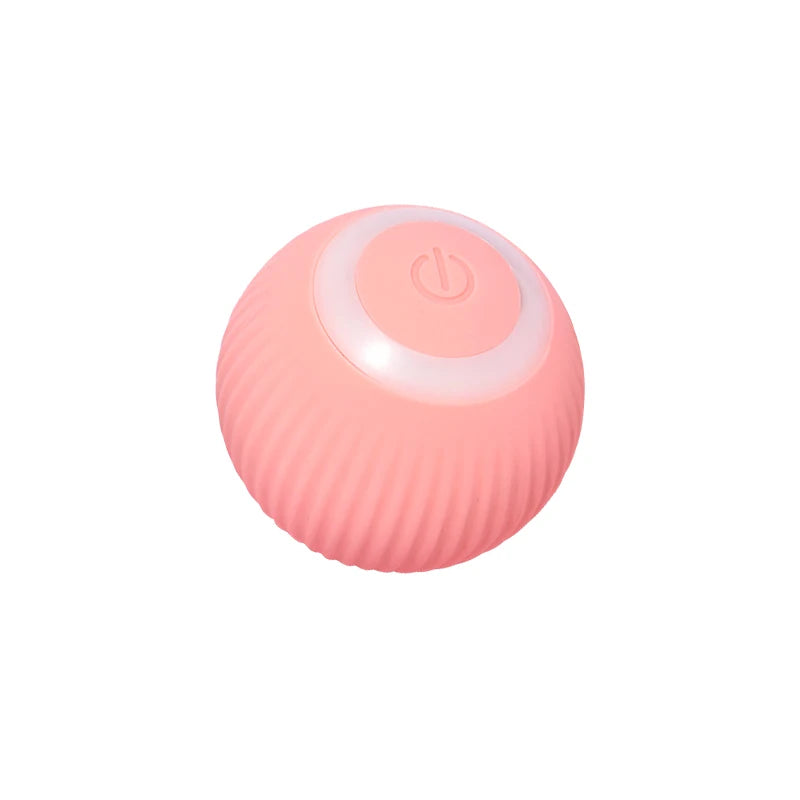 Pelota eléctrica para gatos, juguete inteligente con ruedas automáticas, interactivo para entrenar, juguete para jugar en interiores.