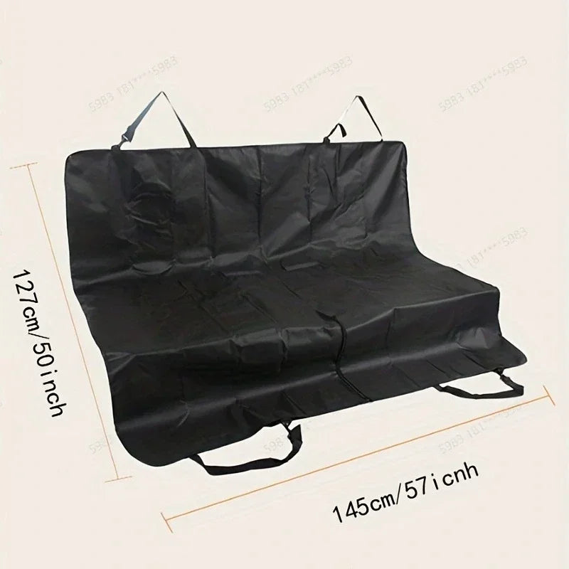 1pc/2pcs Waterproof 600D Oxford Cloth Dog Car Seat Cover Pet Travel Dog Carrier Car Trunk Mat SUV Cargo Liner For Dogs