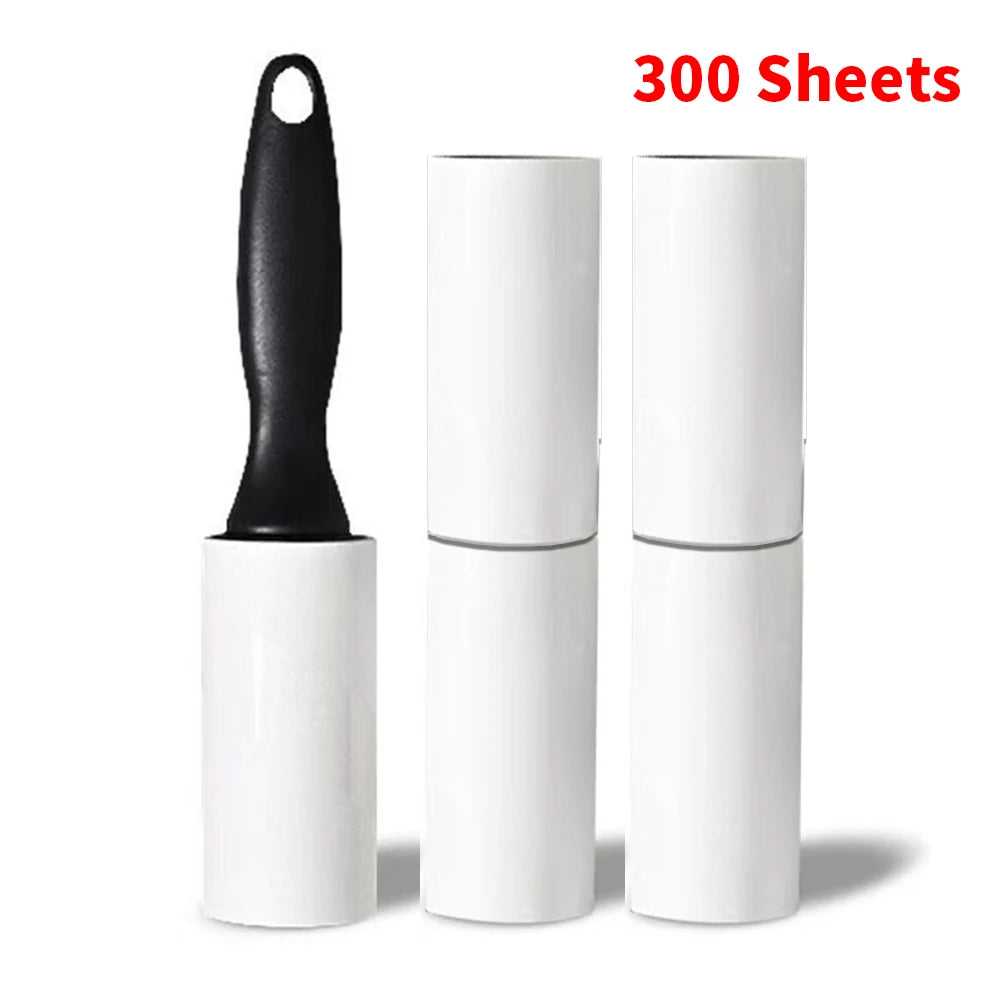 Sticky Lint Roller for Pet Hair Extra-Sticky Lint Roller for Dog Cat Hair Removal Clothes Furniture Cleaning Household Accessory