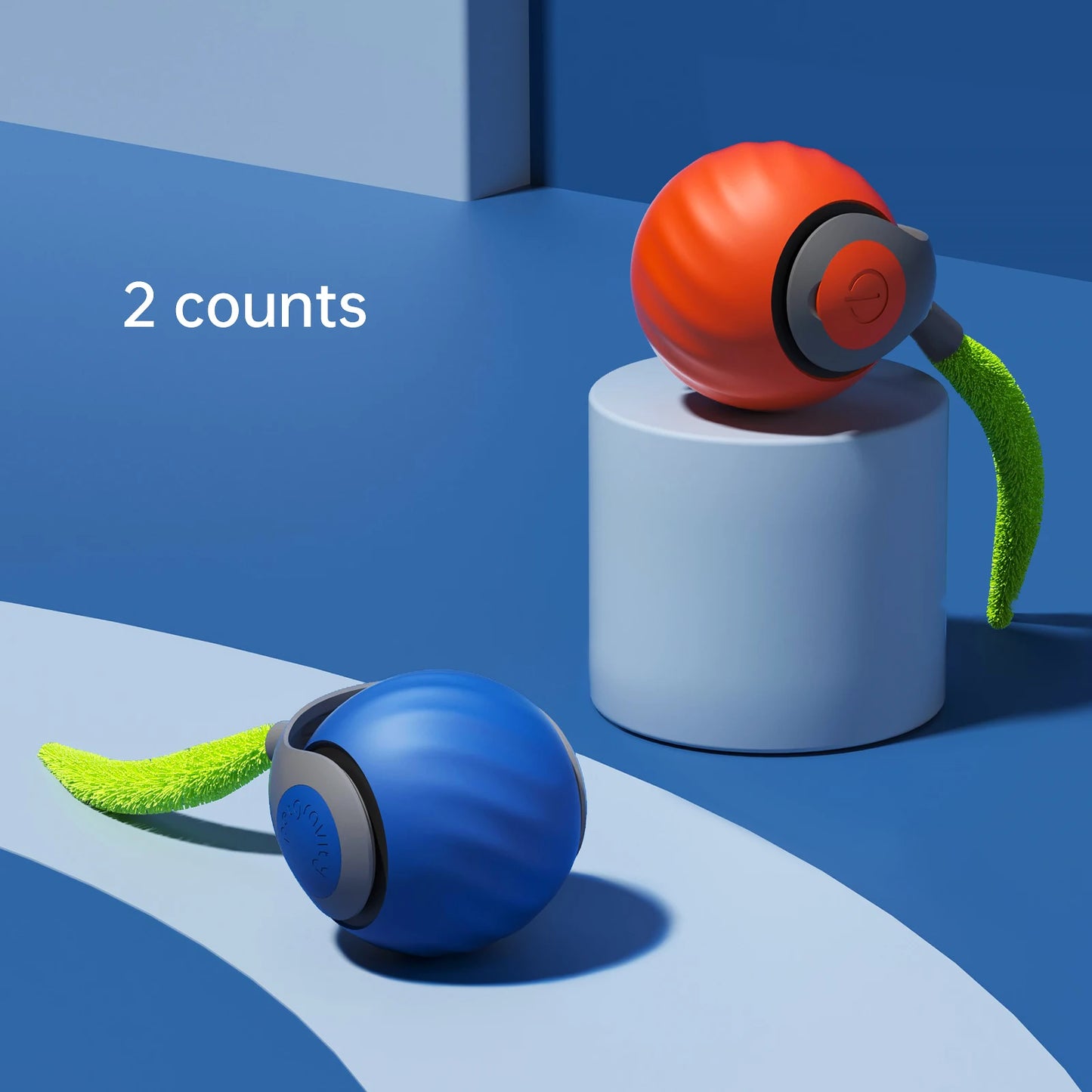 New Interactive Cat Toy Ball Small Tail Rolling Ball Suitable for Indoor and Outdoor Cat and Dog Play Toys for Cats Things