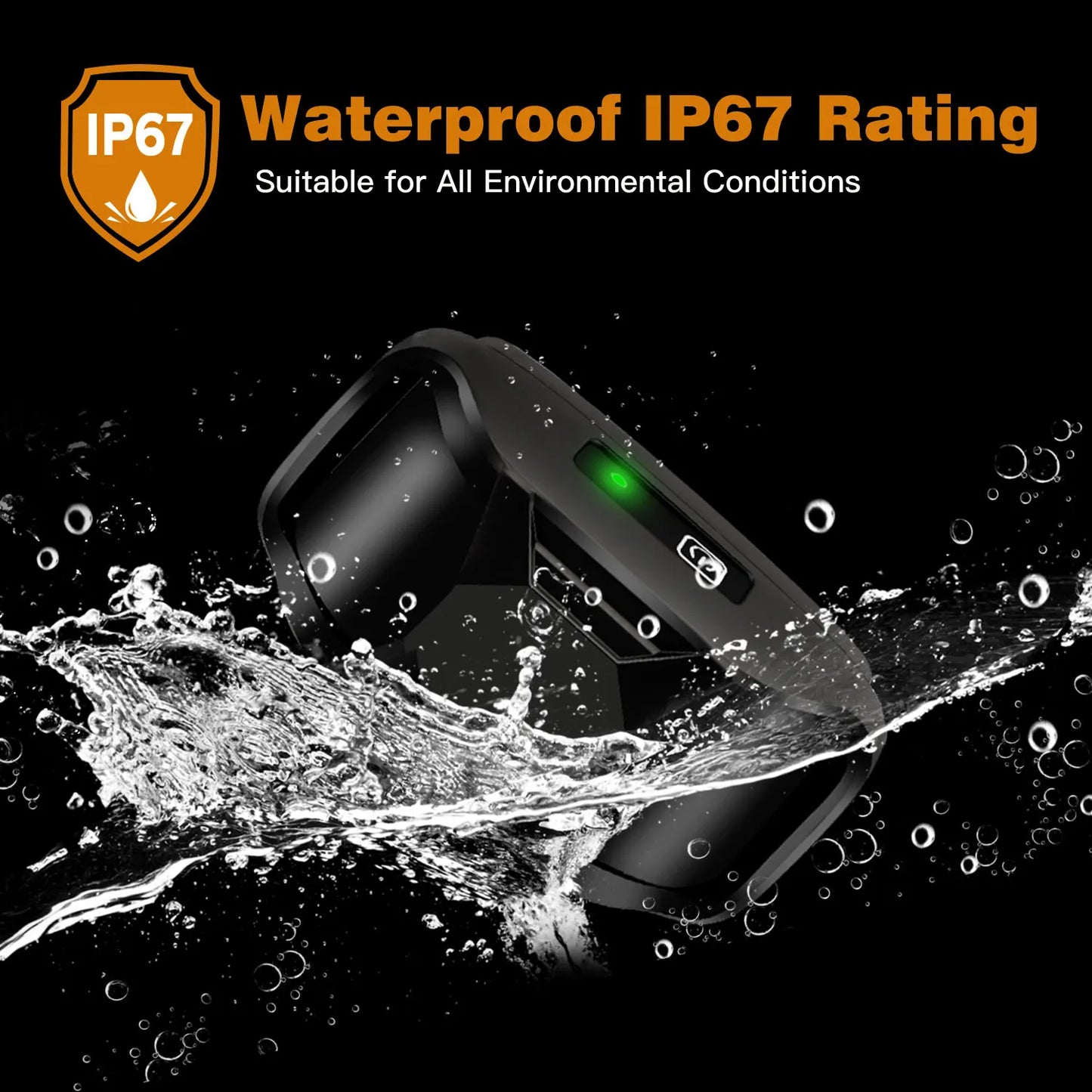 3300Ft Dog Training Collar with Remote Rechargeable Waterproof E Collar Beep Vibration Shock High Quality Pet Training