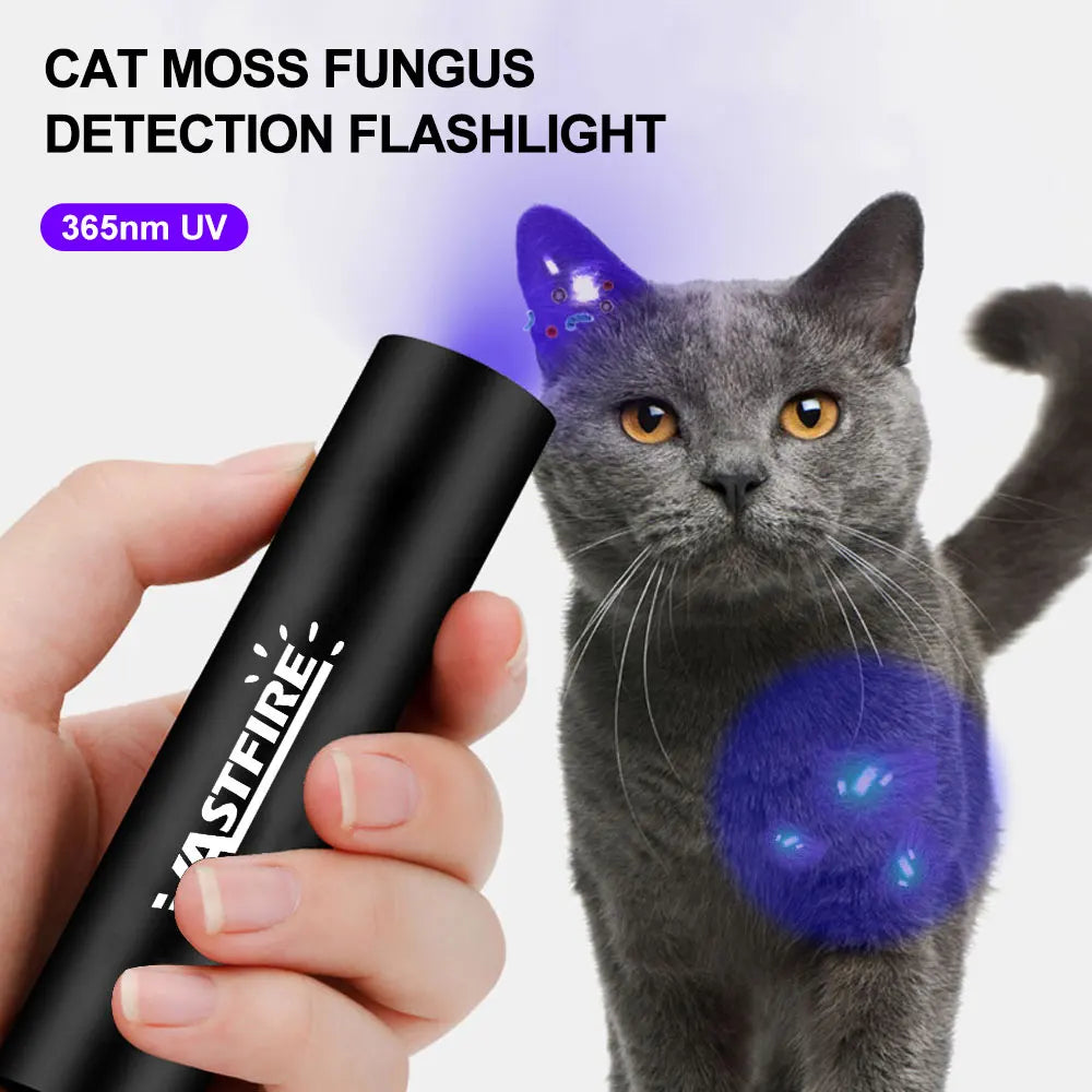 120W 6 * 4 core 365nm UV Flashlight Black Mirror 2-Mode Purple Light UV lamp Torch Pet Urine Stains bed bug Scorpions Detector