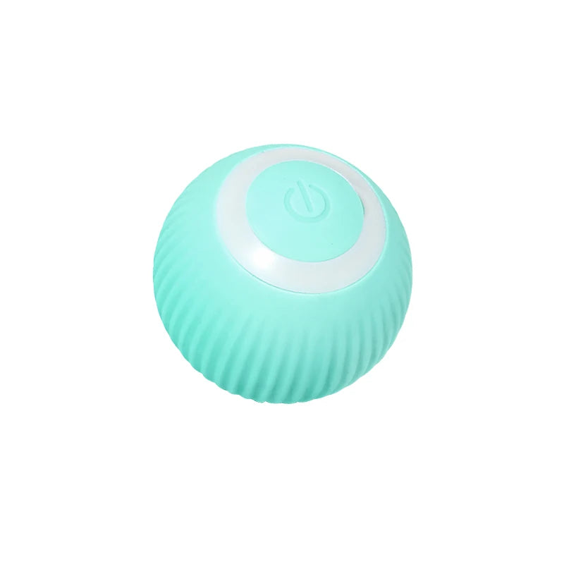 Pelota eléctrica para gatos, juguete inteligente con ruedas automáticas, interactivo para entrenar, juguete para jugar en interiores.