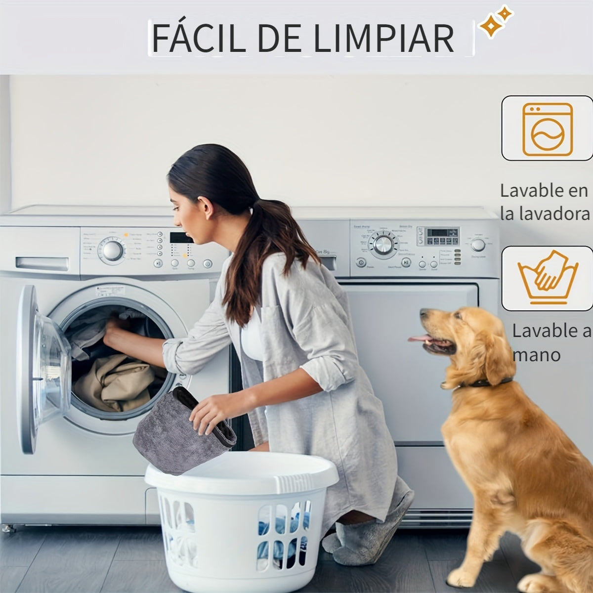 1Pc Plush Dog Bathrobe Towel - Super Absorbent, Quick Drying, Adjustable Collar and Waist, Magic Sticker, Moisture Absorption, Prevents Pet Hair Loss - Ideal for Small, Medium, Large Dogs and Cats