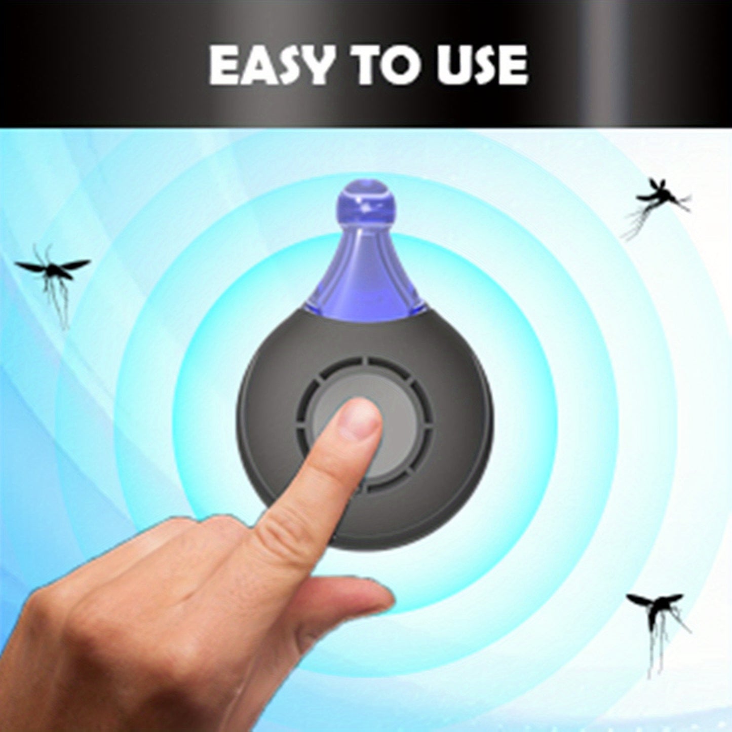 Ultrasonic Flea & Tick Repeller For Pets - Mosquito Repellent - Bug Repellent - Insect Repellent - Ultrasonic Pest Repeller - Flea And Tick Prevention For Cats & Dogs - Dog Flea & Tick Control The Flea Collar Will Protect You