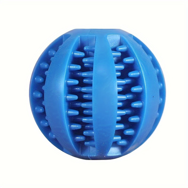 1pc Dog Ball Toys for Small Dogs Interactive Elasticity Puppy Chew Toy Tooth Cleaning Rubber Food Ball Toy Pet Stuff Accessories, Large Interactive Dog Ball, Dog Play Equipment, Vibrating Ball for Dogs, Pet Balls, Jolly Ball