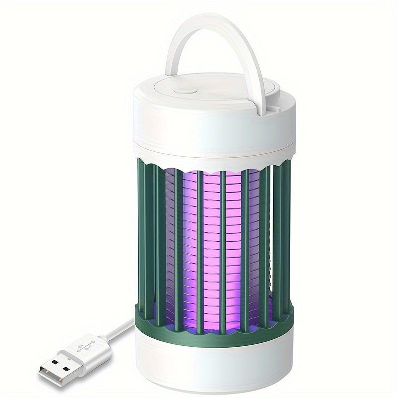 1pc Electric Mosquito Repellent Lamp - Silent, Non-Radiative, Effective Insect Catcher and Repellent for Household, Apartment, College Dorm Essentials - Pest Control, Household Gadget, Easy to Use, No Chemicals, Safe for Fami