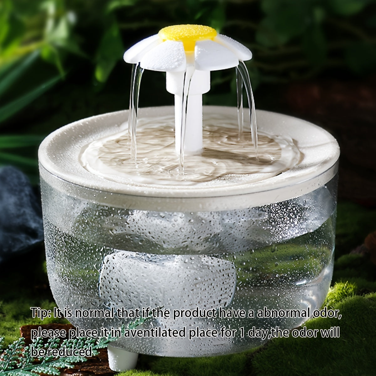 1.5L Large Capacity Transparent Pet Water Fountain - Automatic Circulation, USB Powered, Whisper Quiet, Easy to Clean, and BPA-Free - Perfect for Indoor Cats and Small Pets