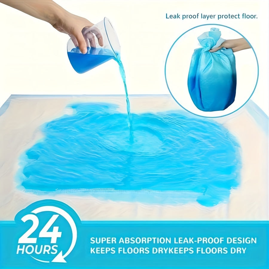 100PCS Premium Disposable Training Pads - Large 22" X 22" Puppy Pee Pads - Quick Absorb, Odor Control - In - Training Pad For Dogs, Pets - Leak-Proof, Super Absorbent Layers