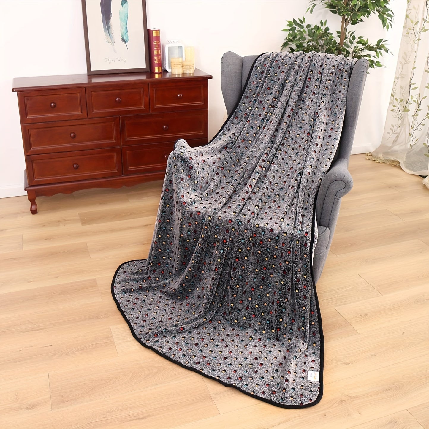 Pet Blanket Coral Velvet Flannel Dog Cat Quilt Dog Bed Mat Dog Blanket