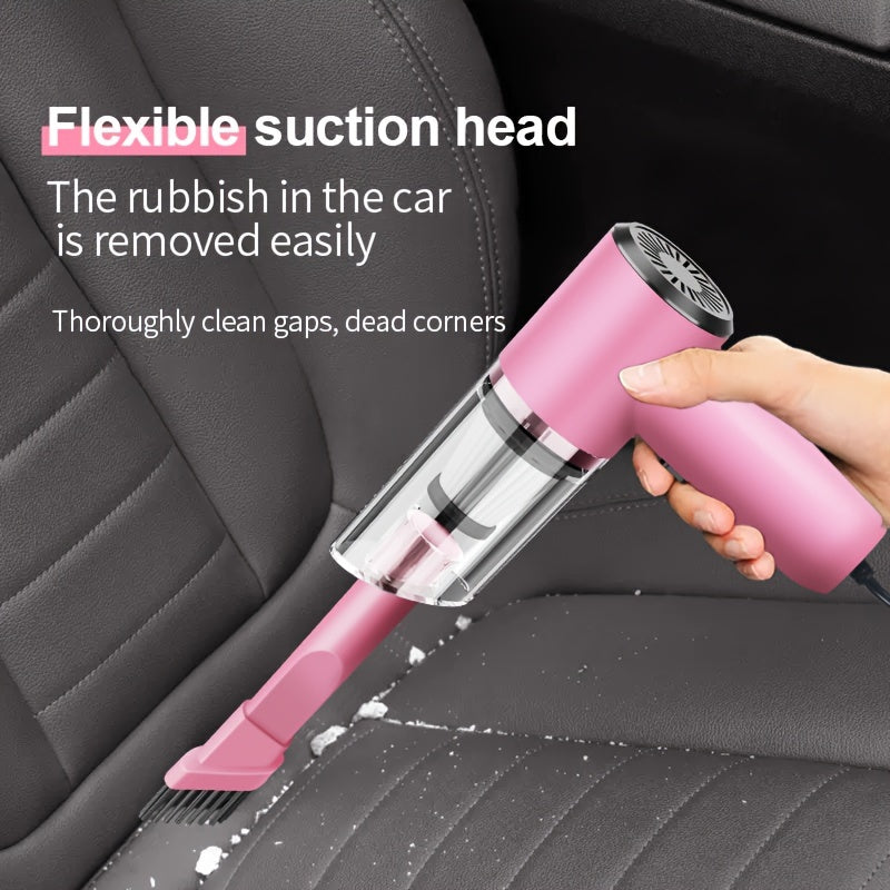 In-car vacuum car wired 12V car Powerful Handheld household hand-held small car in the power mini Dust removal,Perfect for Removing Pet Hair and Cat Hair