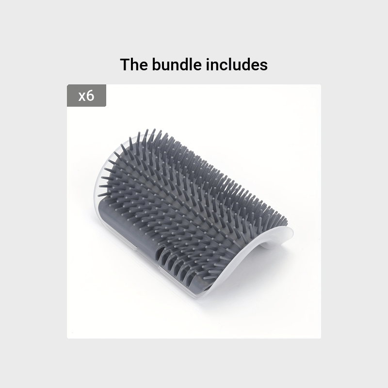 1pc 2-in-1 Pet Grooming Brush for Cats and Dogs - Relieves Itching and Massages for a Healthier Coat