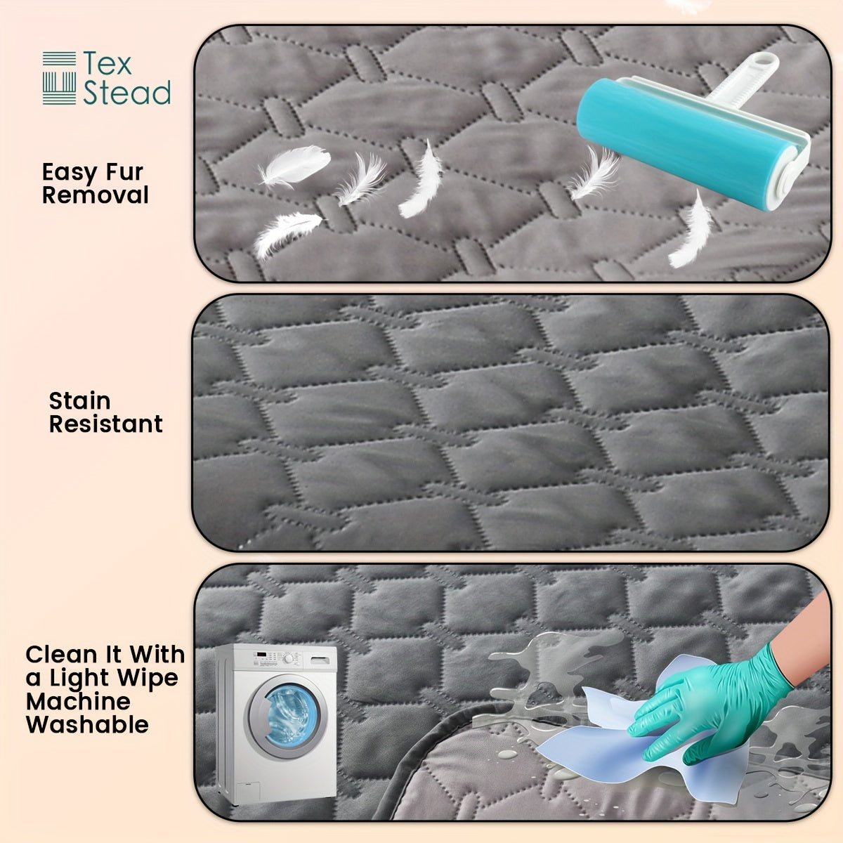 [Waterproof Dog Bed Cover Protector] Double-Sided Waterproof Dog Bed Cover Pet Blanket Sofa Couch Furniture Protector For Dogs