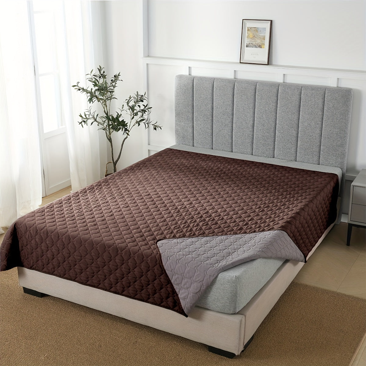 [Waterproof Dog Bed Cover Protector] Double-Sided Waterproof Dog Bed Cover Pet Blanket Sofa Couch Furniture Protector For Dogs