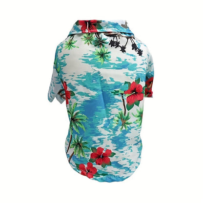 Small Breed Pet Shirt - Breathable Thin Summer Clothing for Cats and Dogs - Hand Wash Only, All-Season Wear for Spring and Autumn