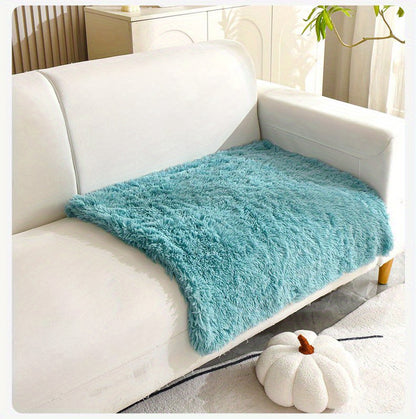 [Warm Luxurious Pet Blanket Comfort] Luxurious Plush Pet Blanket for Cats & Dogs - Machine Washable, Winter Warmth Comfort Mat for Nests and Sofas
