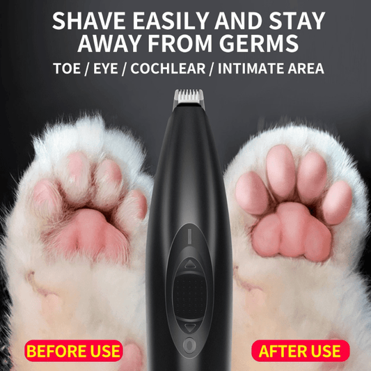 1pc Professional Pet Hair Trimmer And Nail Grooming Tool For Cats And Dogs - Quiet And Safe Clippers For Precise Cuts And Comfortable Grooming