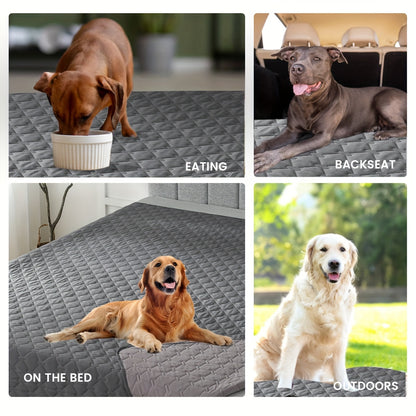 [Waterproof Dog Bed Cover Protector] Double-Sided Waterproof Dog Bed Cover Pet Blanket Sofa Couch Furniture Protector For Dogs