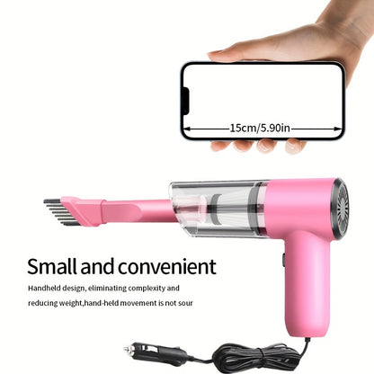 In-car vacuum car wired 12V car Powerful Handheld household hand-held small car in the power mini Dust removal,Perfect for Removing Pet Hair and Cat Hair