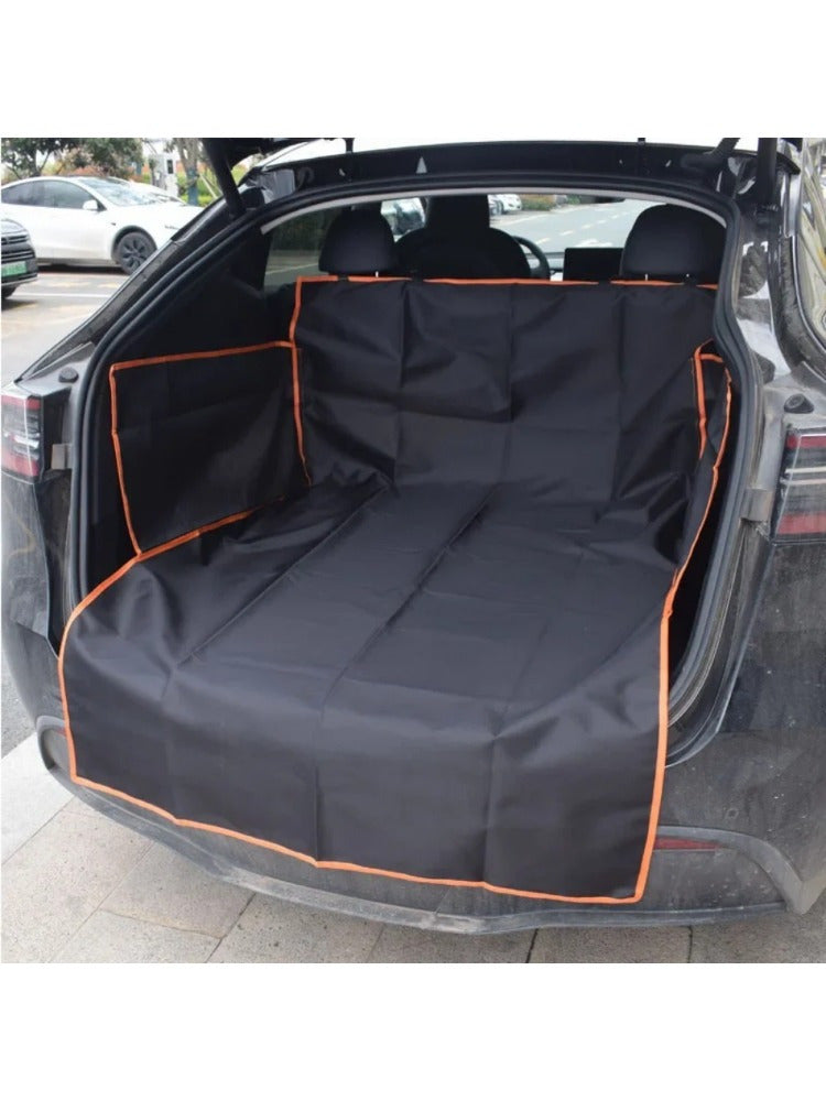 [Durable Car Trunk Mat] Durable All-Weather Car Trunk Mat, Pet-Friendly Car Seat Cover, Dog Mat for Cars, Car Trunk Liner, Cargo Mat - Suitable for Cars, SUVs, and Trucks (1pc)