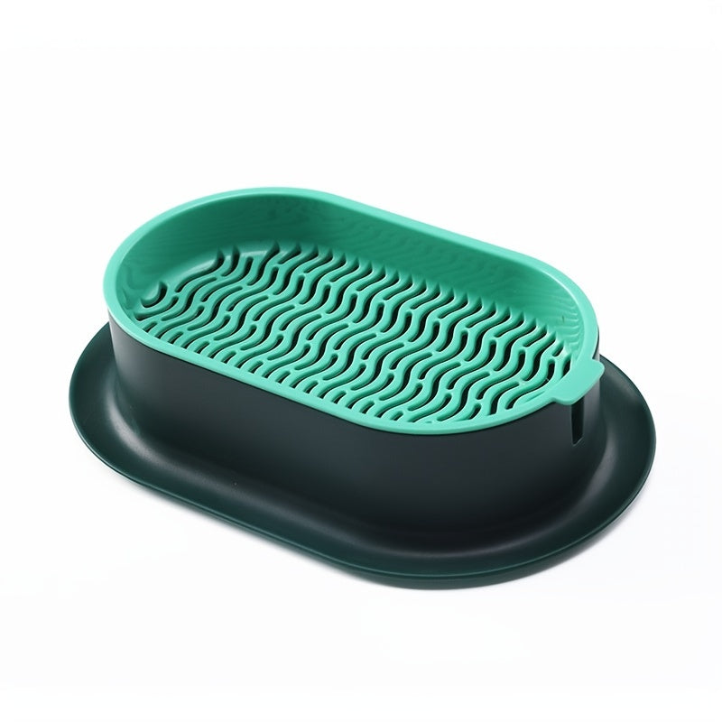 [Hydroponic Cat Grass] 1pc Hydroponic Cat Grass Growing Pot | Plastic Pet Bowl, Without Seeds