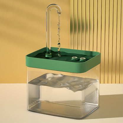 Cat Water Fountain, Pet Water Fountain With Faucet Design For Indoor Cats, Automatic Circulation Cat Water Drinking Dispenser