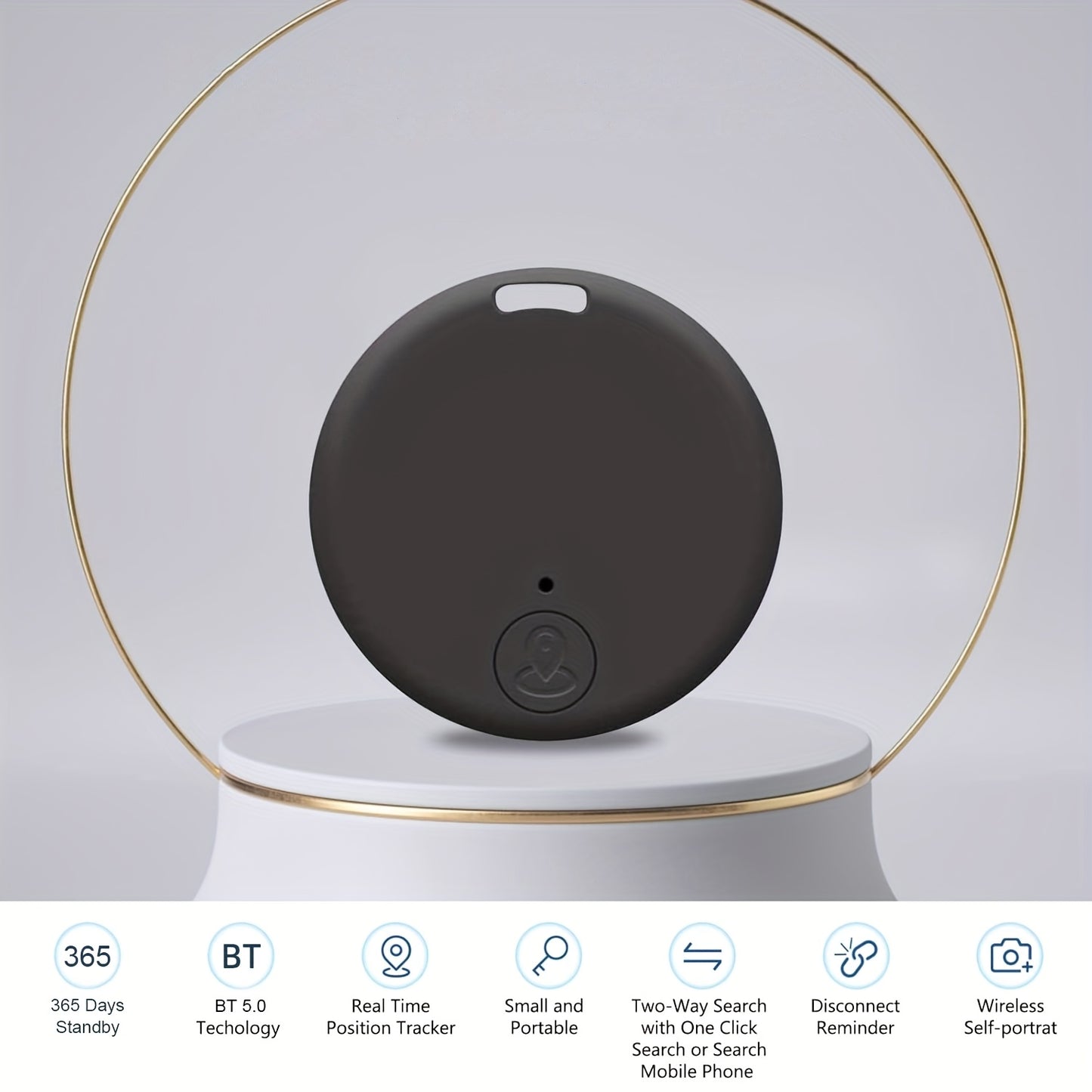 [6pcs Smart Tracker] 6pcs Smart Tracker, 365 Days Battery Life | iPad/iPhone/Android Compatible, Remote Camera Control & Alarm Anti-Loss Device for Keys/Wallet/Pets/Luggage (No Monthly Fee) 2025 New