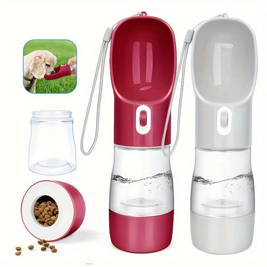 Outdoor Water Cup for Pets, Portable Travel Cup, Feeding Cup, Drinking Waterer for Dogs and Cats, Dual-purpose Drinking Cup for Travel